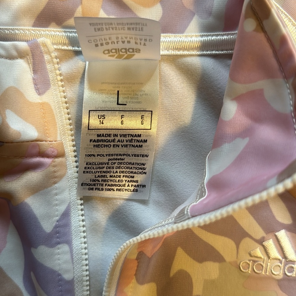 Girls Size 14 Adidas track Jacket. - Picture 4 of 5